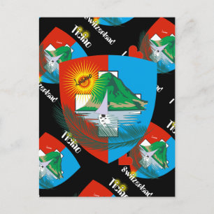 Ticino Switzerland postcard