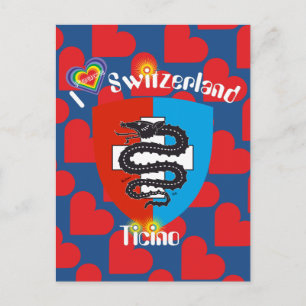 Ticino Switzerland postcard