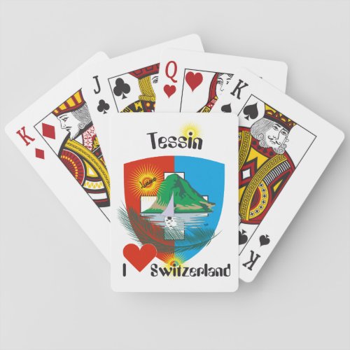 Ticino _ Switzerland _ Svizzera Playing Cards