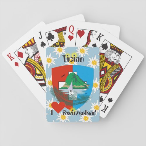 Ticino _ Switzerland _ Svizzera Playing Cards