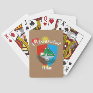 Ticino - Tessin - Switzerland - Swiss Playing Card