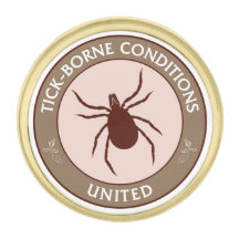 Tick-Borne Conditions United - Awareness Lapel Pin