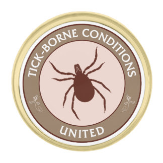 Tick-Borne Conditions United - Awareness Lapel Pin