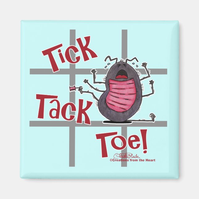 Tick Tack Toe! Magnet (Front)