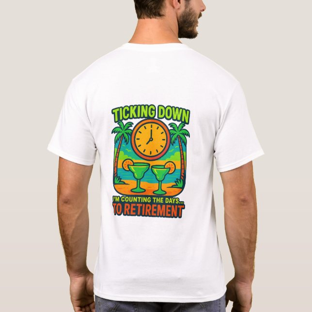 ⏳ Tick-Tock… Paradise Is Calling! T-Shirt (Back)