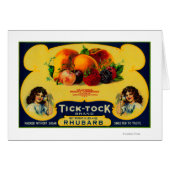 Tick Tock Rhubarb Label (Front Horizontal)