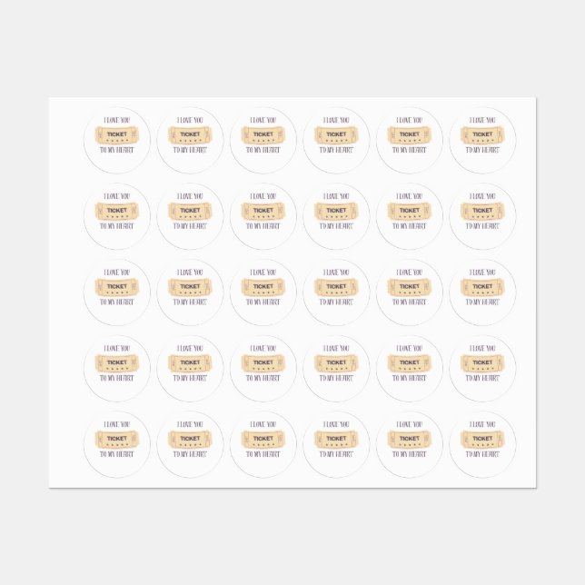 Ticket Labels (Sheet)