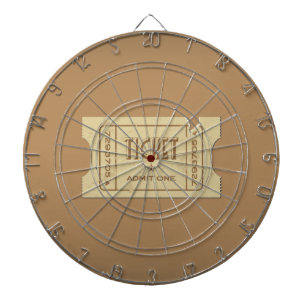 Ticket Metal Cage Dartboard