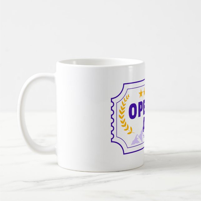 Ticket Mug (Left)