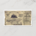 Ticket RMS Titanic 1912