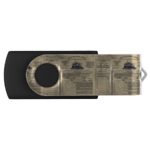 Ticket RMS Titanic 1912 Flash Drive