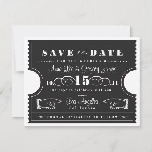 Ticket Save the Date