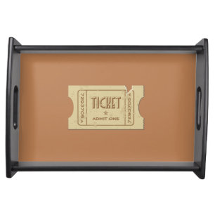 Ticket Serving Tray