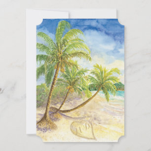 Ticket Style Save the Date Destination Wedding