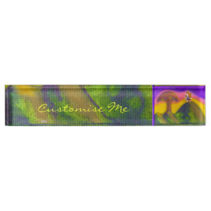 Ticket to a Fantasy World Name Plate