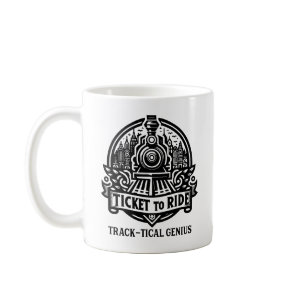 Ticket to Ride Track-tical Genius Mug