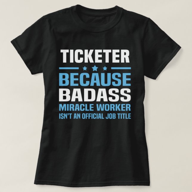 Ticketer T-Shirt (Design Front)