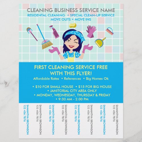 Tickets Branding Gift Maid Flyer