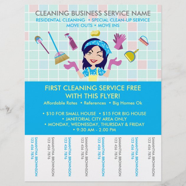Tickets Branding Gift Maid Flyer