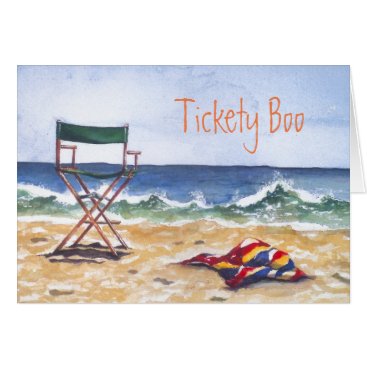 "Tickety Boo" Greeting Card & envelope "Tickety Boo" Greeting Card & envelope