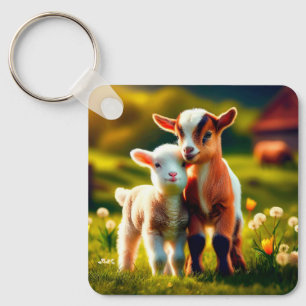 ticking keychain