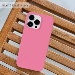 Tickle Me Pink One of Best Solid Pink Shades For Case-Mate iPhone 14 Pro Max Case