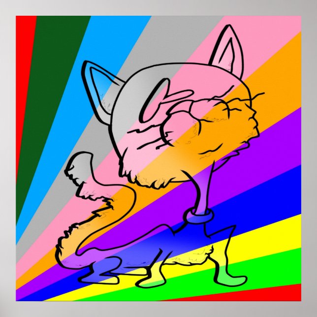 TICKLE ME SILLY CAT POSTER (Front)