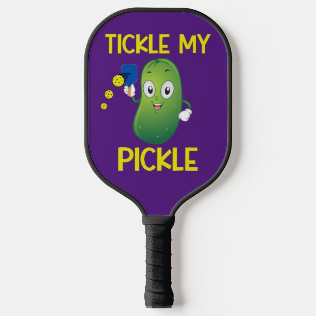 Tickle My Pickle Pickleball Paddle (Front)