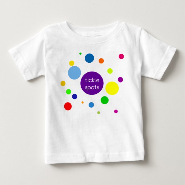Tickle spots baby T-Shirt (Front)