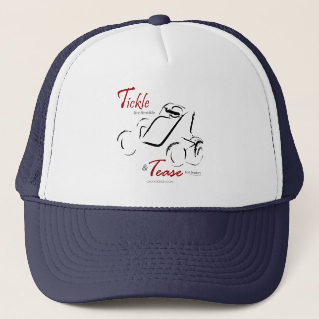 Tickle & Tease Sprintcar Trucker Hat (Front)