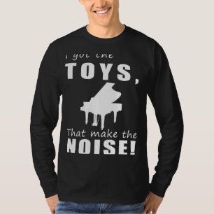 Tickle the Ivories: Piano - Tee, Hoodie, Sweater! T-Shirt