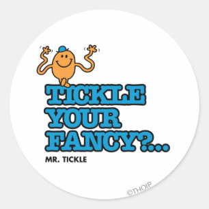 Tickle Your Fancy? Classic Round Sticker