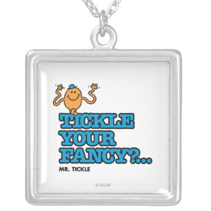 Tickle Your Fancy? Silver Plated Necklace