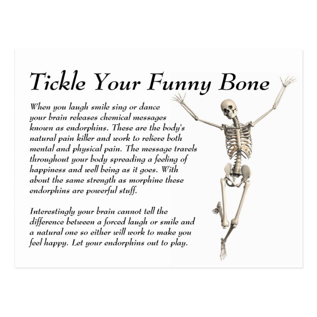 Tickle Your Funny Bone Postcard | Zazzle.com