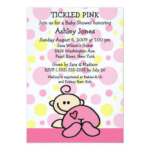 Tickled Pink Invitations 5