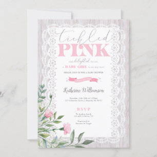 Tickled Pink Baby Shower Invitation