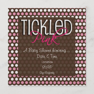 Tickled Pink! Invitation