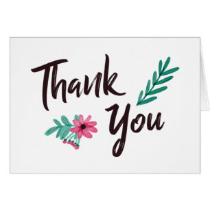 Tickled Pink Thank You Cards