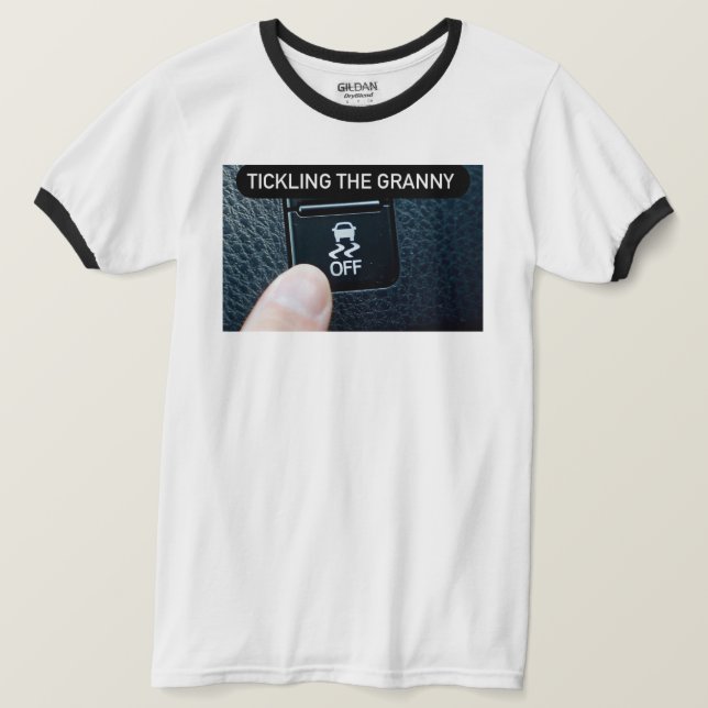 Tickling the Granny T-Shirt (Design Front)