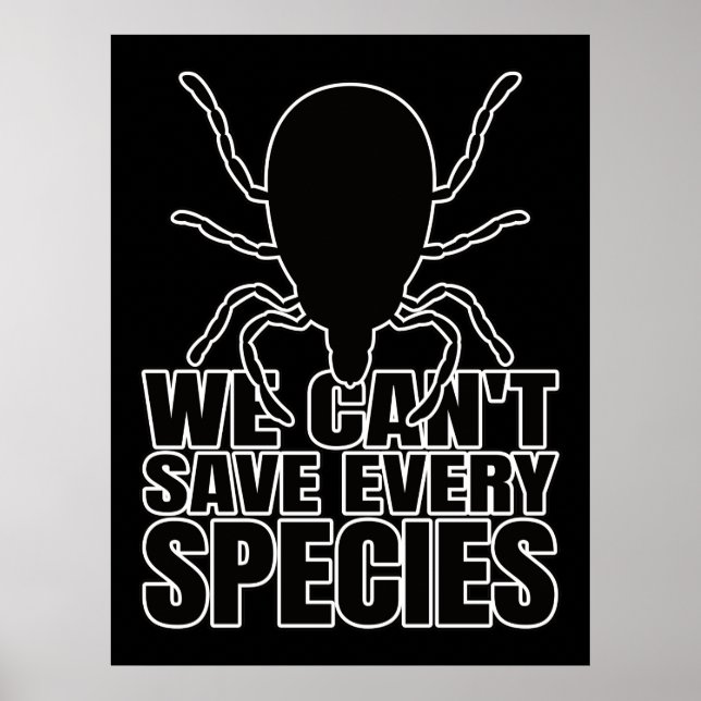 Ticks Tick Ixodida – Entomology Geek Poster (Front)