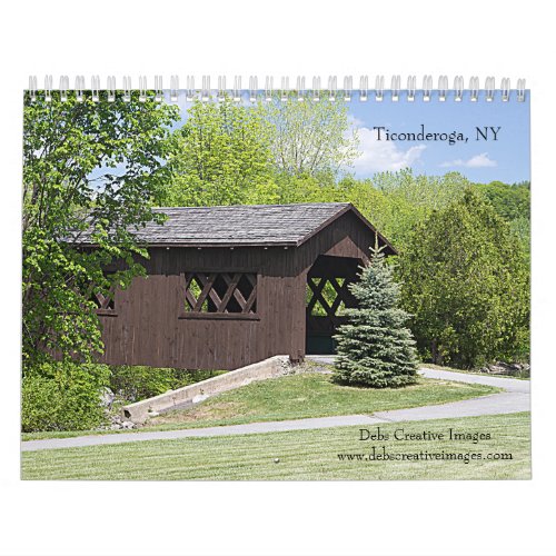 Ticonderoga New York 2025 Calendar