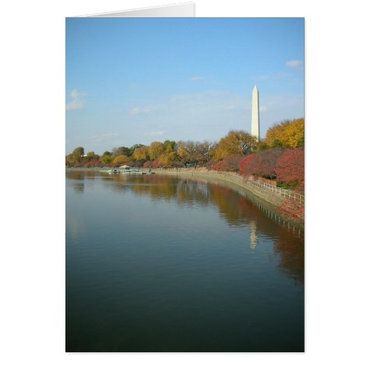 Tidal Basin and Washington Monument Cards (Front)
