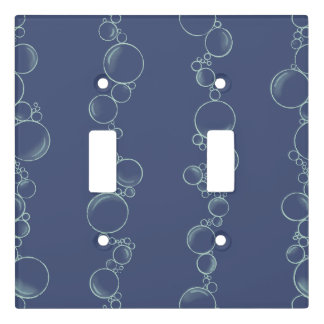Tidal Bubble Trals Light Switch Cover