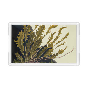 Tidal Fronds Acrylic Tray