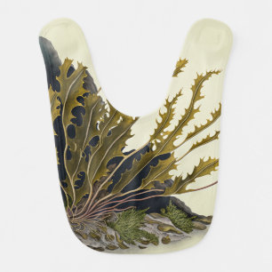 Tidal Fronds Baby Bib