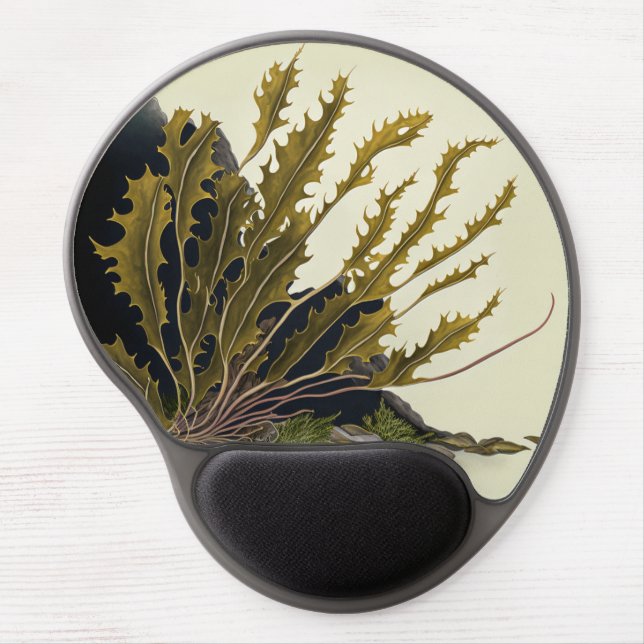 Tidal Fronds Gel Mouse Pad (Front)