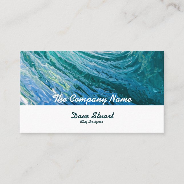 TIdal motion Business Card (Front)