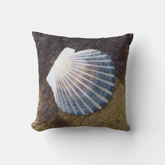 Tidal Pool Throw Pillow (Front)