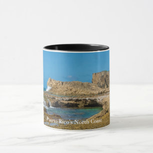 Tidal Pools and Rock Ledges of Punta Las Tunas Mug