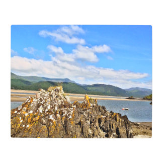 TIDAL RIVER METAL PRINT